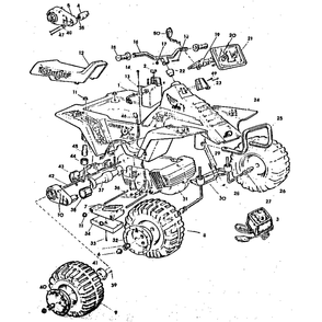 Part Location Diagram of 47.031210 Power Wheels Palnut